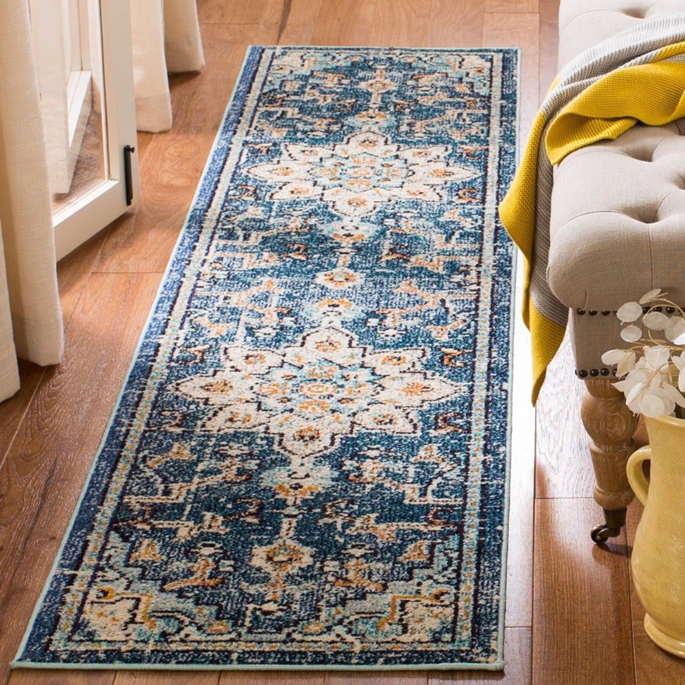 SAFAVIEH Madison Collection Runner Rug - 2'2" x 12',